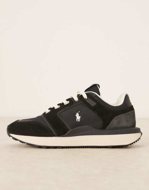 Polo Ralph Lauren - Train 89 V2 - Sneakers in zwart en grijs - view 1