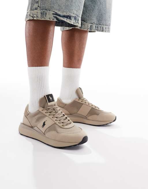 Polo Ralph Lauren - Train 89 - Baskets à logo - Fauve, 3 de 5