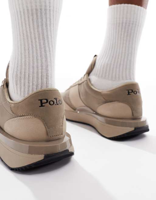 Polo Ralph Lauren - Train 89 - Baskets à logo - Fauve, 5 de 5