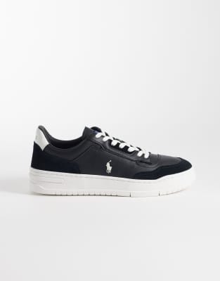 Polo Ralph Lauren Men's Black Trainers In