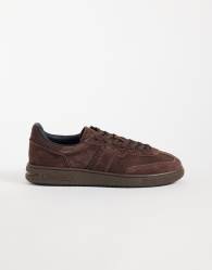 Polo Ralph Lauren trainers in dark brown