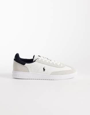 Polo Ralph Lauren Men's Black Trainers In White And