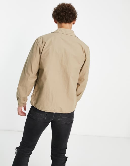 Polo Ralph Lauren – Trainingsjacke in Luxus-Hellbraun mit Polospielerlogo, 2 von 4