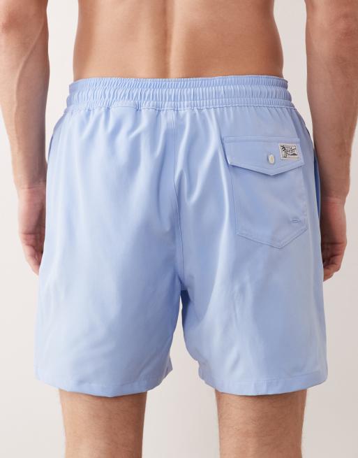 Polo Ralph Lauren - Traveler - Boxer da bagno blu austin, 4 di 5