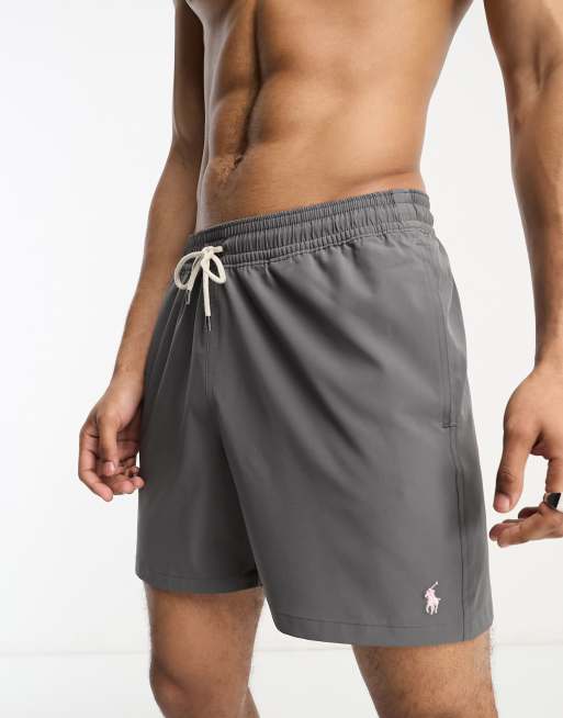 Grey ralph lauren cheap swim shorts