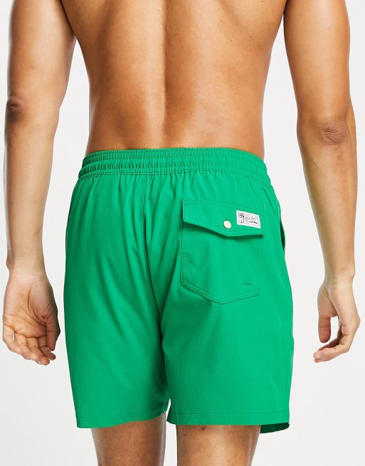 Green ralph lauren store swim shorts