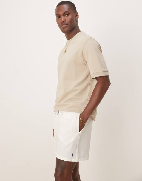 Polo Ralph Lauren - Traveler Icon - Pantaloncini da bagno color crema con logo - view 1