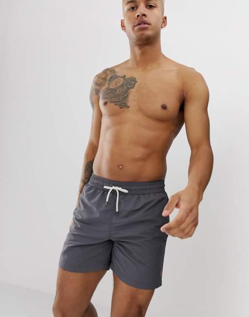 Grey ralph lauren store swim shorts