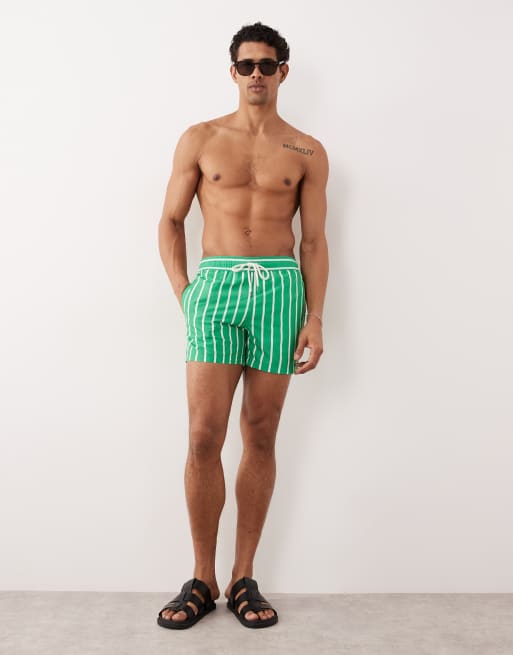 Polo Ralph Lauren - Traveler - Short de bain à rayures - Vert, 2 de 5