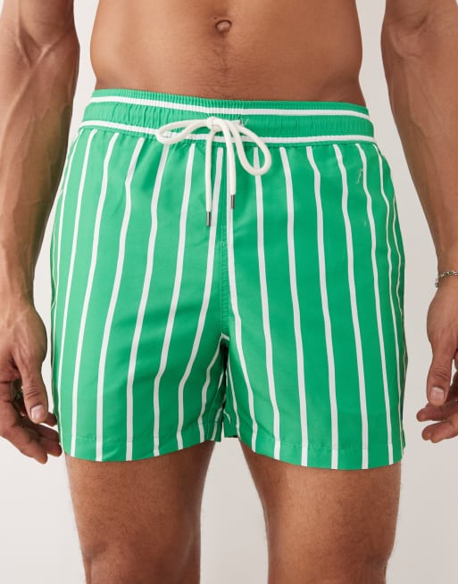Polo Ralph Lauren - Traveler - Short de bain à rayures - Vert, 5 de 5