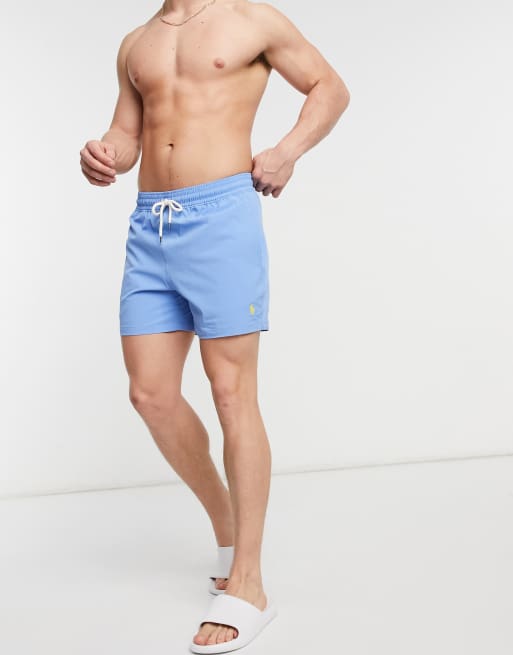 Polo Ralph Lauren Traveler swim shorts in harbor island blue