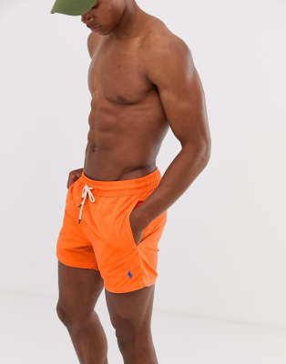 ralph lauren orange shorts