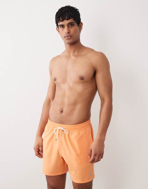 Polo Ralph Lauren Traveler swim trunks in pompano orange - view 1