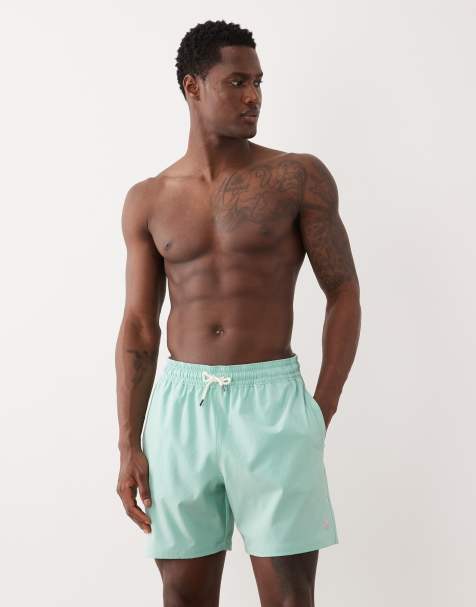 Polo Ralph Lauren - Traveler - Zwembroek in celadon blauw - view 1