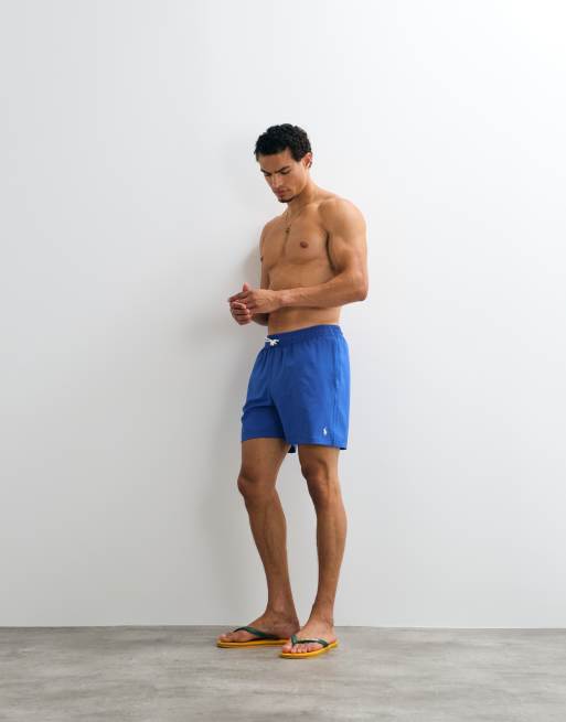 Polo Ralph Lauren Traveller-Badehose in Blau, 3 von 4