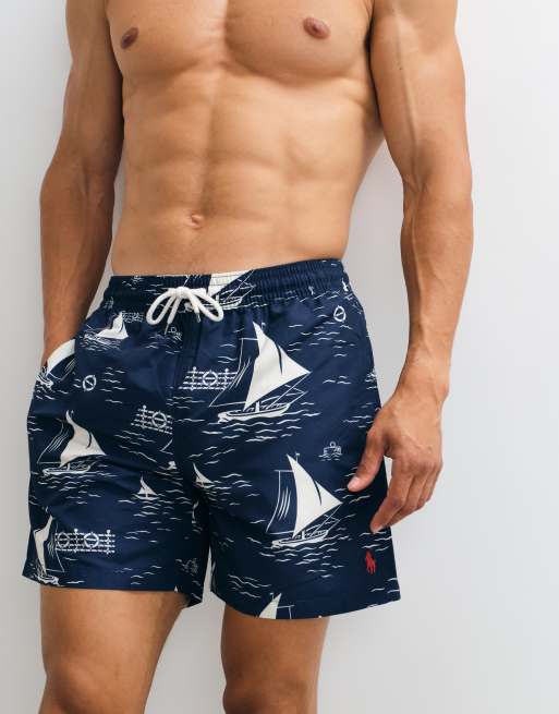 Polo Ralph Lauren – Traveller – Badehose mit Segelboot-Print, 2 von 4