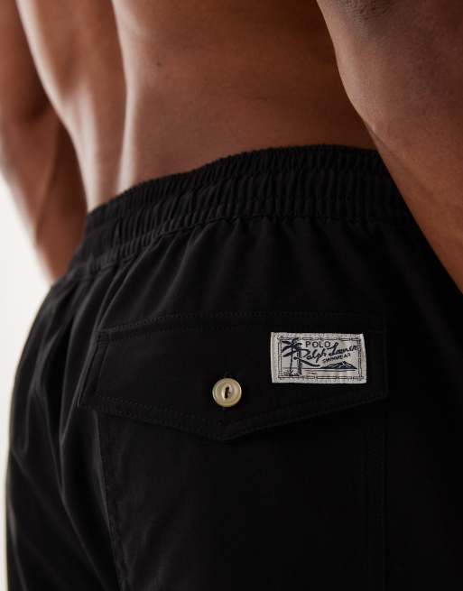 Polo Ralph Lauren - Traveller - Pantaloncini da bagno neri, 4 di 5
