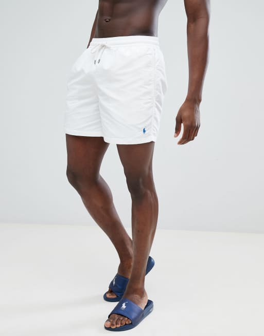 Ralph lauren white on sale shorts