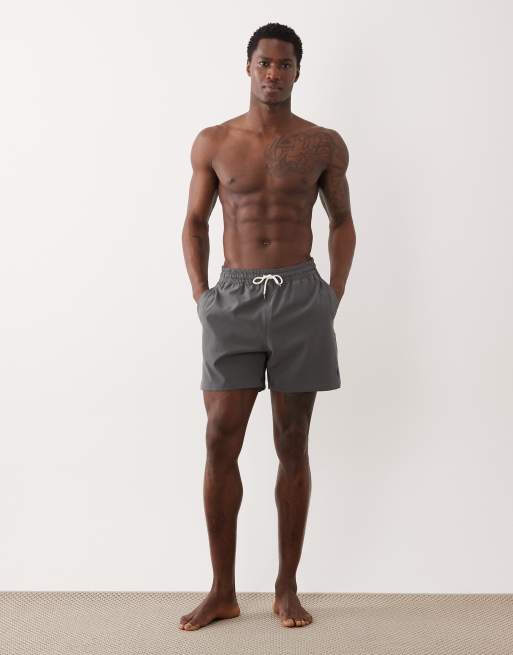 Polo Ralph Lauren Traveller swim trunks in grey cast, 2 of 5