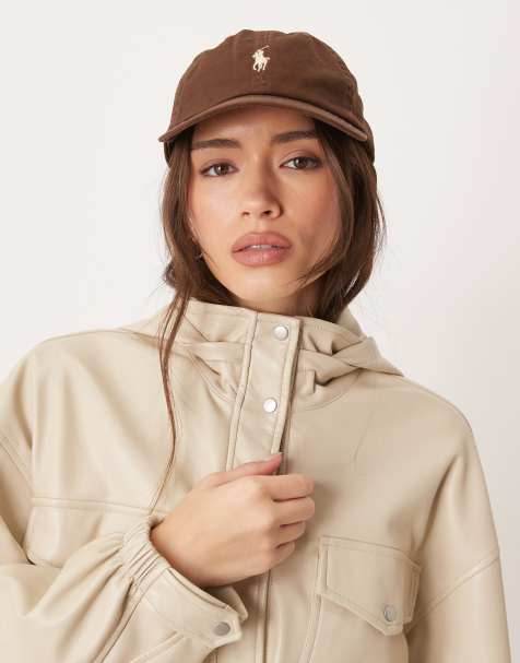 Polo Ralph Lauren – Twill-Baseballkappe in Braun mit Markenlogo - view 1