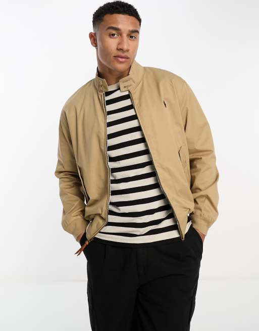 Polo khaki shop windbreaker