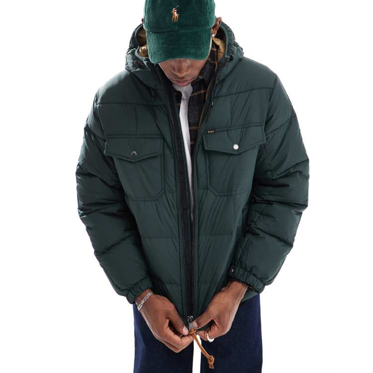 Polo ralph lauren men athletics heavyweight hooded down long jacket coat parka online