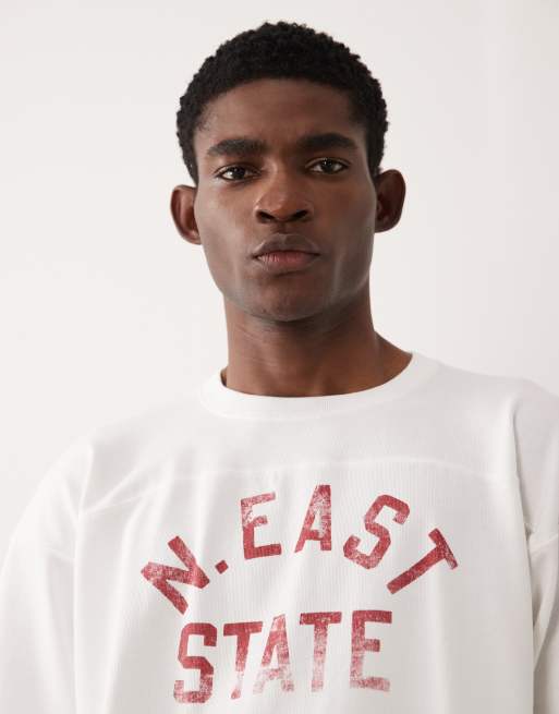 Polo Ralph Lauren varsity back print t-shirt in white, 5 of 5