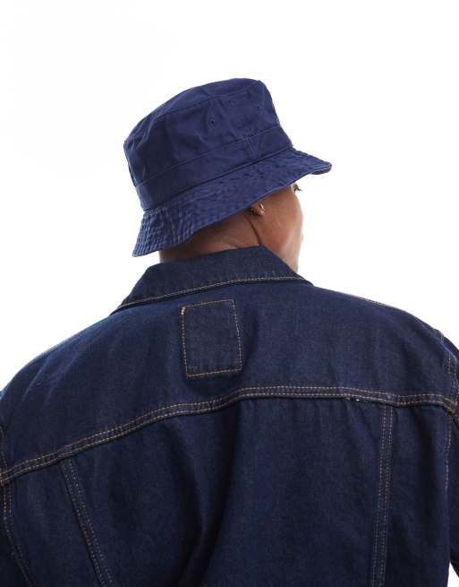 ☆POLO RALPH LAUREN☆ Polo embroidered twill bucket hat navy Polo Ralph Lauren SIGNATURE PONY TWILL SPORTS CAP - Cap
