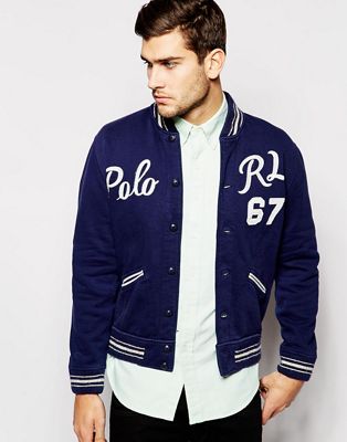 polo college jacket