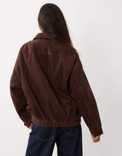 Polo Ralph Lauren vävd jacka i brun, 4 av 4