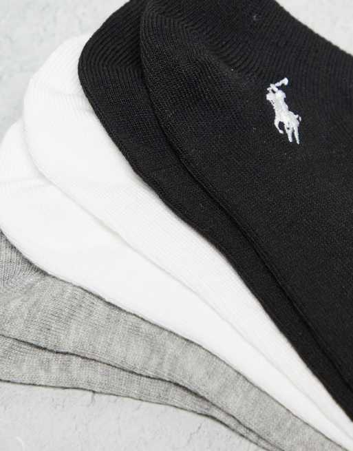 Polo Ralph Lauren – Verschiedenfarbige Sneaker-Socken im 6er-Pack mit Logo, 2 von 4