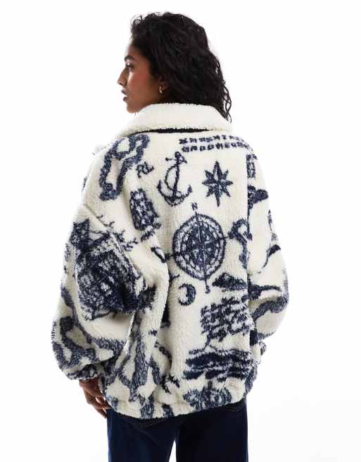 Veste Polaire Imprimés Floraux | Atlas For Men