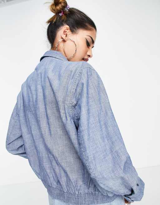 Polo Ralph Lauren – Vindjacka i chambray-tyg med klassisk logga, 3 av 4