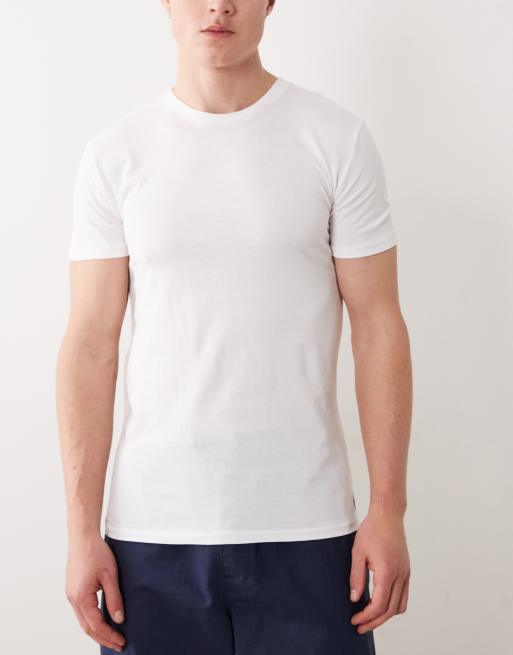 Polo Ralph Lauren – Vit, blå och grå lounge-t-shirt, 3-pack, 2 av 5