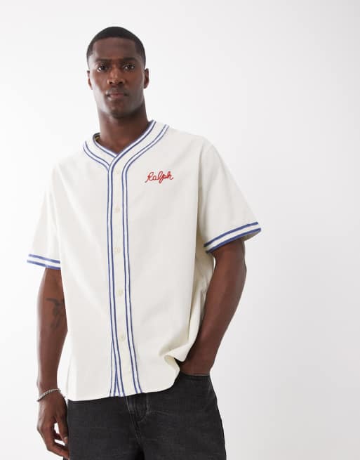 Polo Ralph Lauren – Vit kortärmad skjorta i bomull, 2 av 5