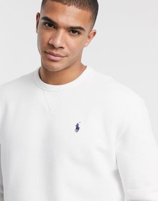 Polo Ralph Lauren – Vit sweatshirt med logga