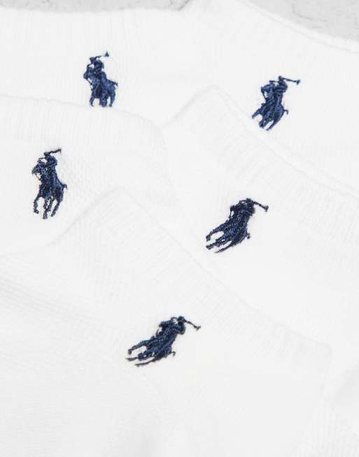 Polo Ralph Lauren – Vita träningsstrumpor 6-pack, 3 av 4