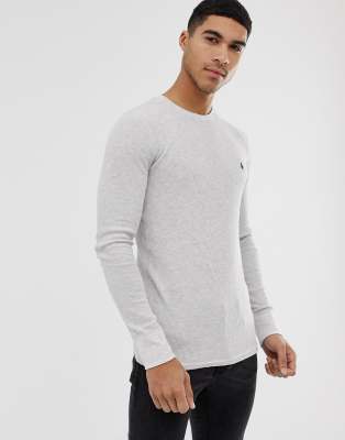 ralph lauren waffle knit long sleeve