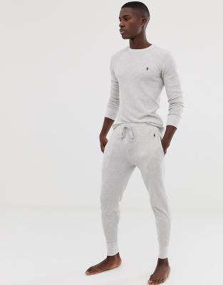 polo ralph lauren waffle knit joggers