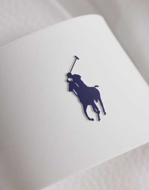 Polo Ralph Lauren – Weiße Slider mit Polospieler-Logo , 3 von 4