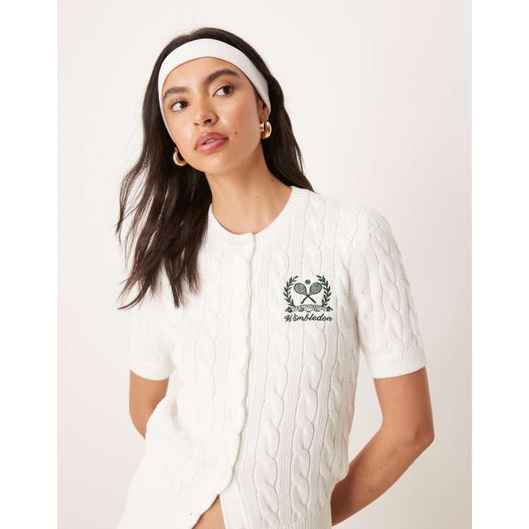 Polo Ralph Lauren Wimbledon capsule crest logo short sleeve cotton