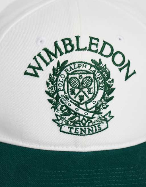 Polo Ralph Lauren Wimbledon capsule embroidered crest script logo