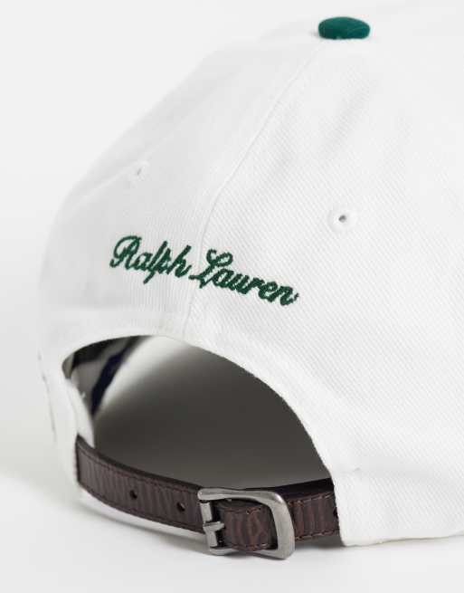 Polo Ralph Lauren Wimbledon capsule embroidered crest script logo