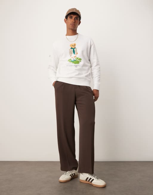 Polo Ralph Lauren - Wimbledon Capsule - Felpa bianca con orso, 2 di 4