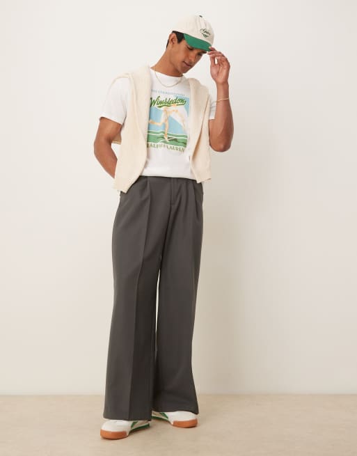 Polo Ralph Lauren Wimbledon capsule front print t-shirt in white, 4 of 4