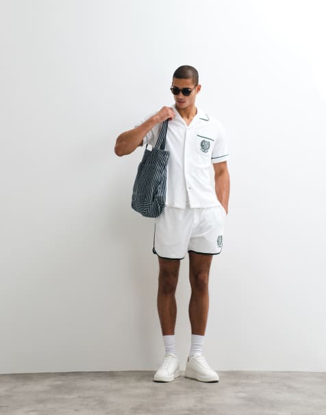 Polo Ralph Lauren - Wimbledon Capsule - Hvidt sæt i frotté - view 1
