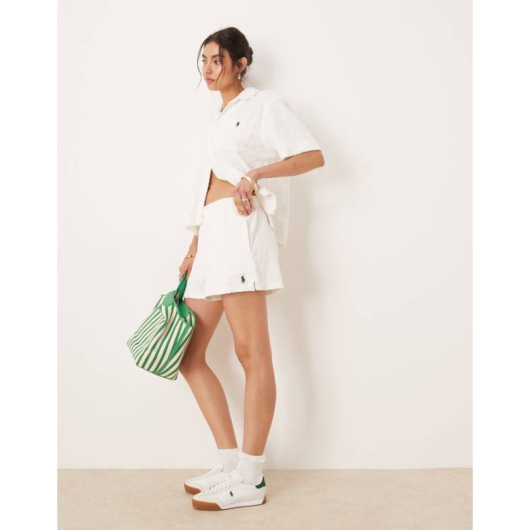 Polo Ralph Lauren Wimbledon capsule jacquard logo terry