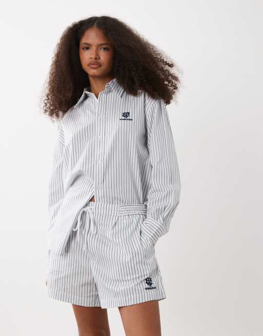 Polo Ralph Lauren Wimbledon capsule striped co-ord in white, 3 of 3