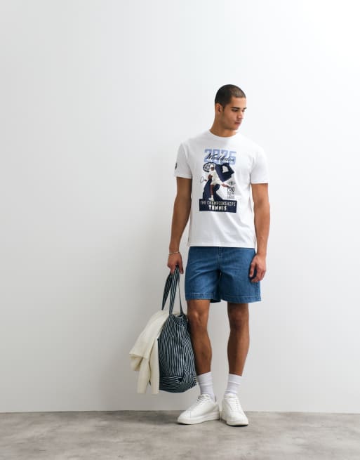 Polo Ralph Lauren - Wimbledon Capsule - T-shirt avec imprimé ours - Blanc, 2 de 5
