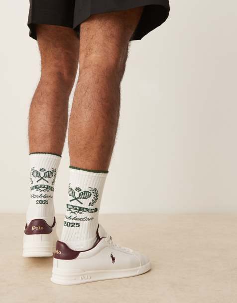 Polo Ralph Lauren – Wimbledon Capsule – Vita sportstrumpor med logga - view 1